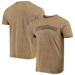 Men's Tonal Hearthstone Mineral Wash T-Shirt Size Medium M Blizzard BLIZZCON